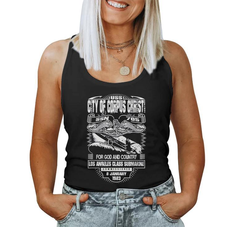 Uss City Of Corpus Christi Ssn705 Women Tank Top