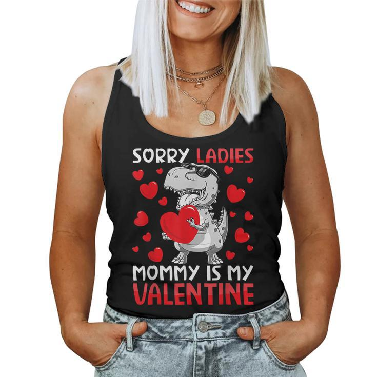 Valentines Day Boys Kids Sorry Ladies Mommy Is My Valentine  V5 Women Tank Top Basic Casual Daily Weekend Graphic