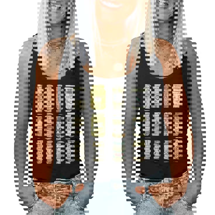 Vintage Canned Pickles Homemade Dill Pickles For Mom Women Tank Top