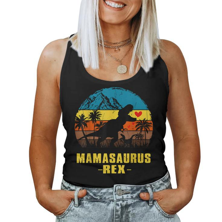 Vintage Mamasaurus Rex For Mom Women Tank Top