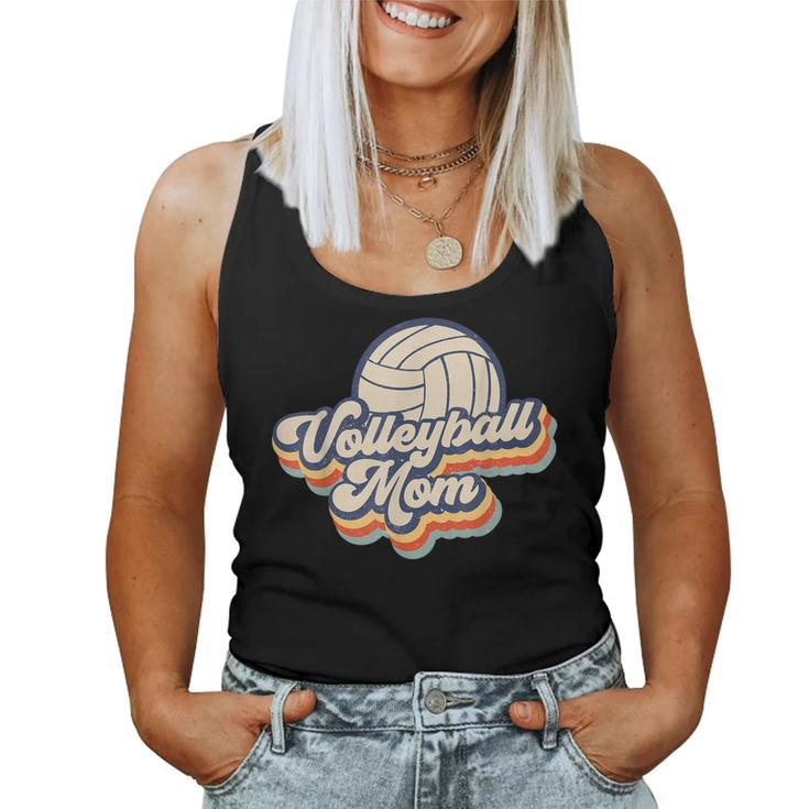 Volleyball Mom Mama Vintage Retro Women Women Tank Top