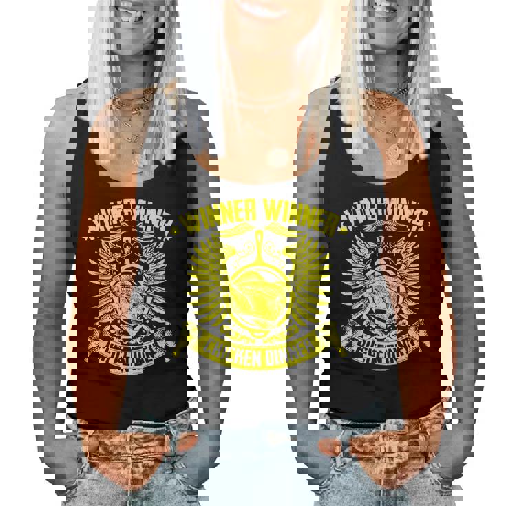 Winner Winner Chicken Dinner For Fans Lovers Women Tank Top