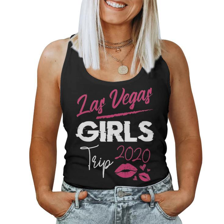 Womens Las Vegas Girls Trip 2020 Weekend Bachelorette Getaway Women Tank Top Basic Casual Daily Weekend Graphic