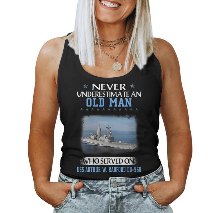 Womens Uss Arthur W Radford Dd-968 Destroyer Class Father Day  Women Tank Top Basic Casual Daily Weekend Graphic