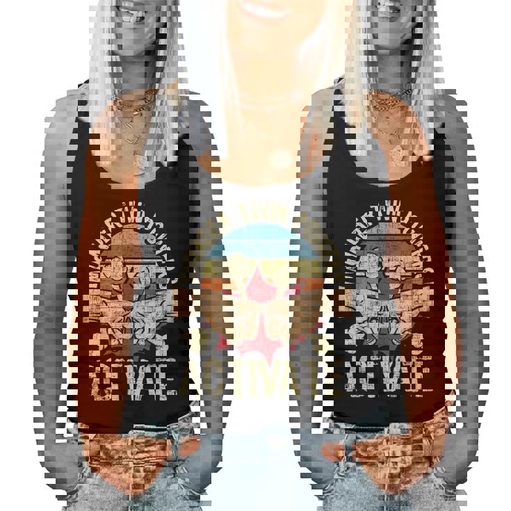 Wonder Twin Powers Activate - Twins Brother Sister Sibling Women Tank Top