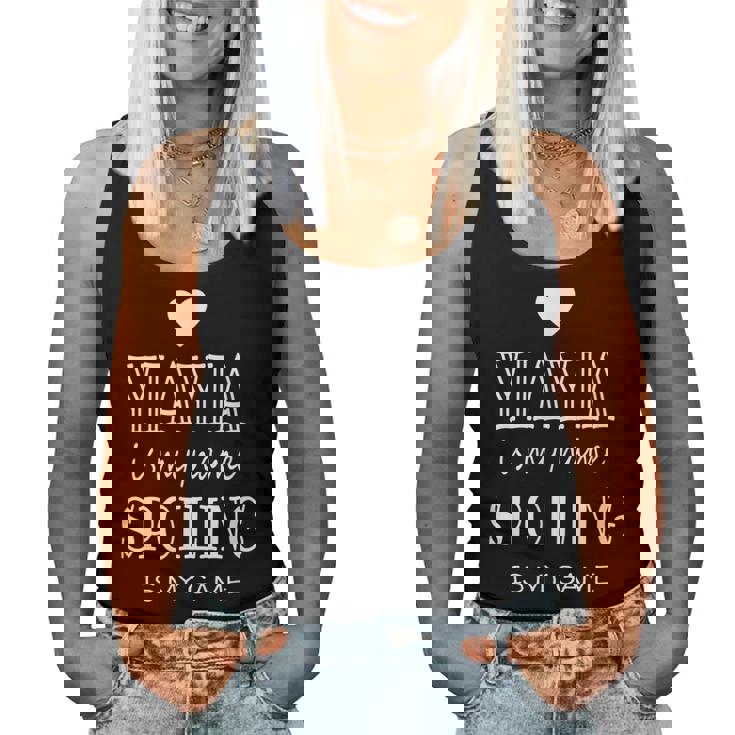 Yiayia Is My Name Yiayia For Greece Greek Grandma Women Tank Top