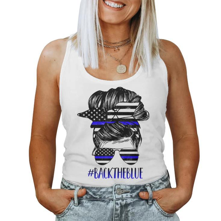 BLUE LINE POLICE SUPPORT Women's Tank