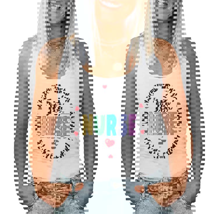 Detox Nurse Squad Appreciation Week Thank You  Women Tank Top Basic Casual Daily Weekend Graphic