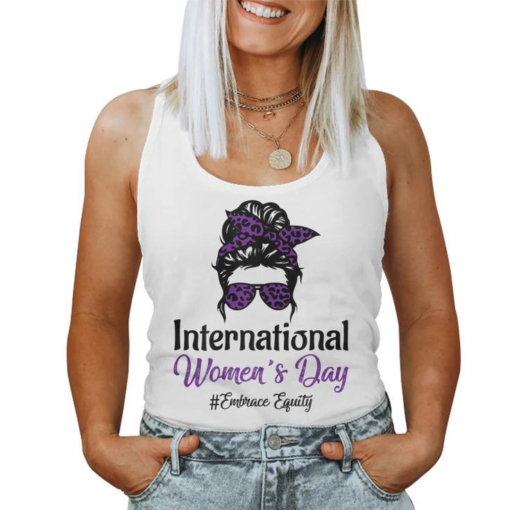 Womens International Womens Day 2023 8 March 2023 Embrace Equity Women Tank Top