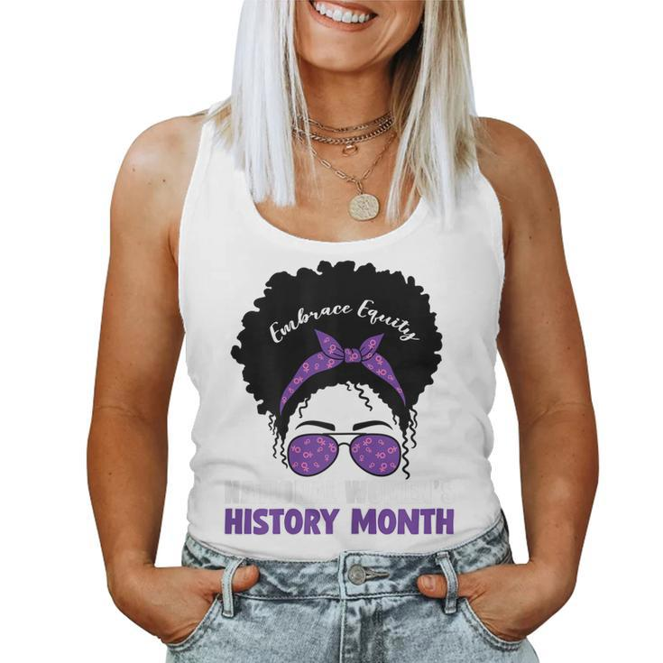 Womens National Womens History Month 2023 Embrace Equity For Women Women Tank Top