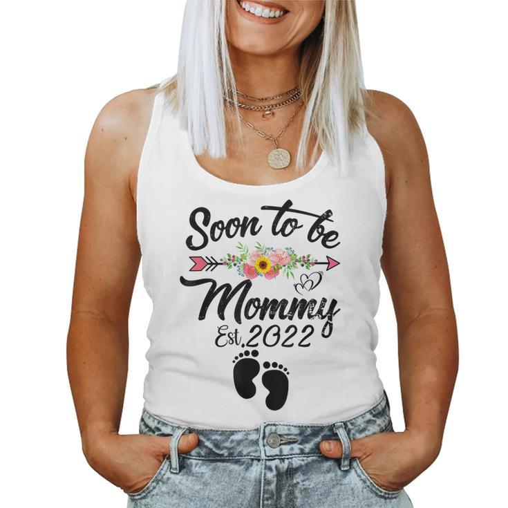 Soon To Be Mommy 2022 First Time Mom Pregnancy Women Tank Top
