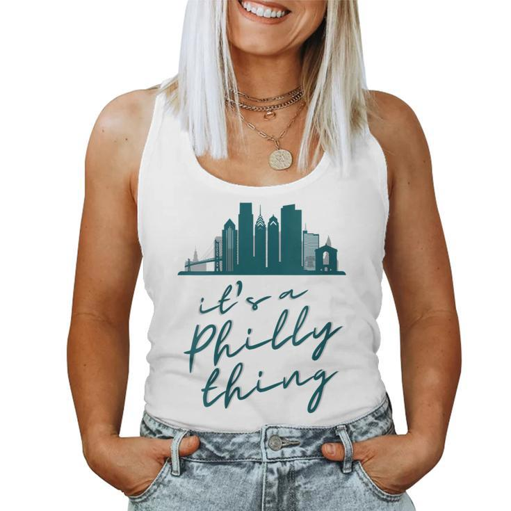Womens Philadelphia Citizen | Its A Philly Thing  Women Tank Top Basic Casual Daily Weekend Graphic