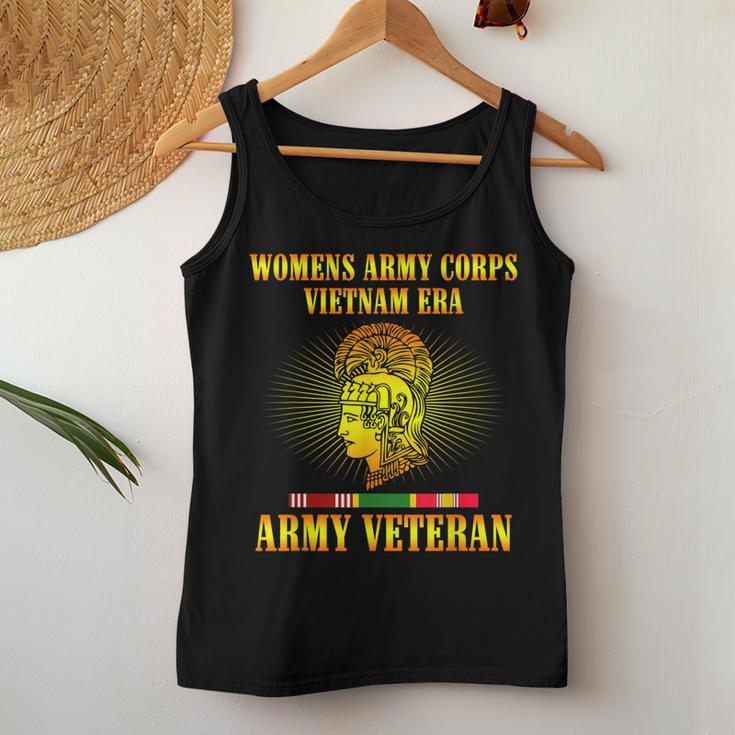 Army Corps Vietnam Era Veteran Mother Day Gift Women Tank Top Basic Casual Daily Weekend Graphic Funny Gifts
