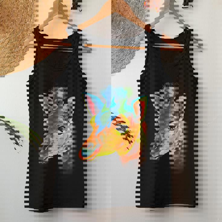 Beautiful Giraffe Looking In Your Eyes Women Tank Top Basic Casual Daily Weekend Graphic Personalized Gifts Beautiful Giraffe Looking In Your Eyes Women Tank Top Basic Casual Daily Weekend Graphic Personalized Gifts