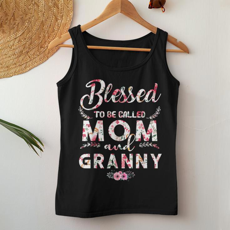 Blessed To Be Called Mom And Granny Mothers D Women Tank Top Unique Gifts