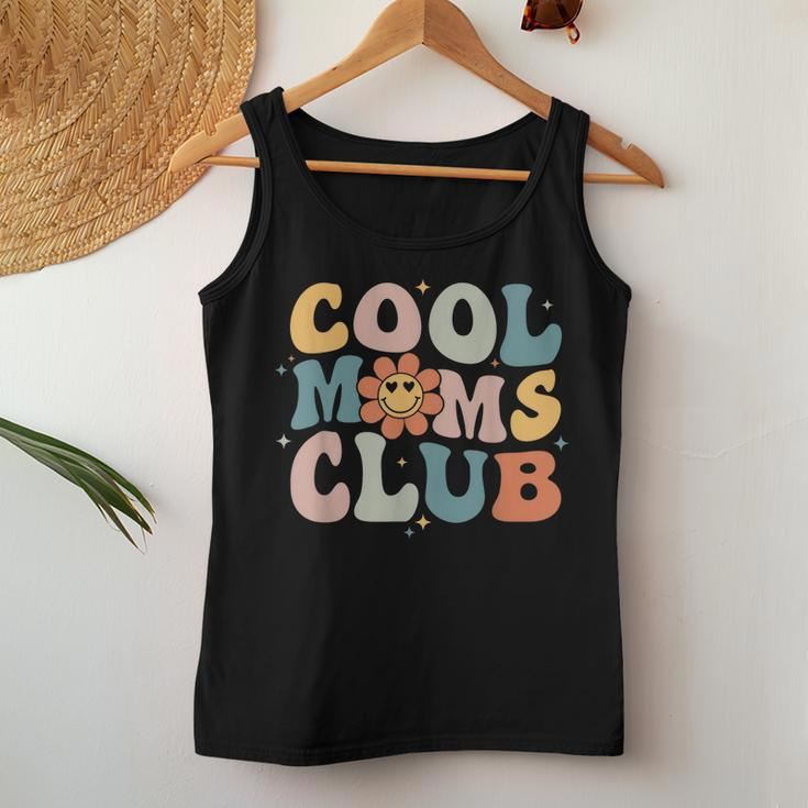 Cool Moms Club Groovy Retro Best Mom Ever Women Tank Top Unique Gifts