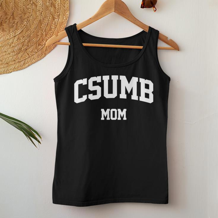 Csumb Mom Athletic Arch College University Alumni Women Tank Top Basic Casual Daily Weekend Graphic Funny Gifts