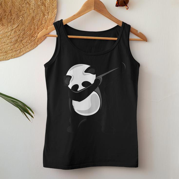 Dabbing Panda - Cute Animal Giant Panda Bear Dab Dance Women Tank Top Unique Gifts