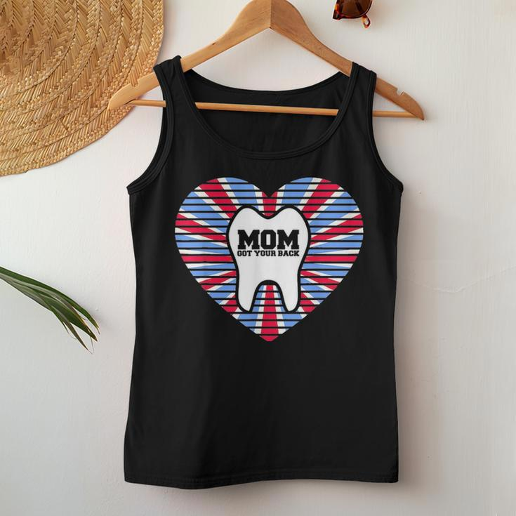 Delightful Mom Of Dentistry Quotes Artwork Women Tank Top Basic Casual Daily Weekend Graphic Funny Gifts