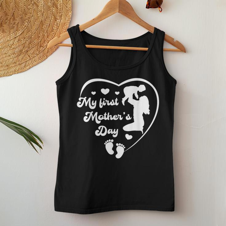 My First - 1St - Cute New Mom Women Tank Top Unique Gifts