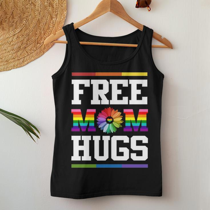 Free Mom Hugs Pride Lgbt Gift V3 Women Tank Top Basic Casual Daily Weekend Graphic Funny Gifts