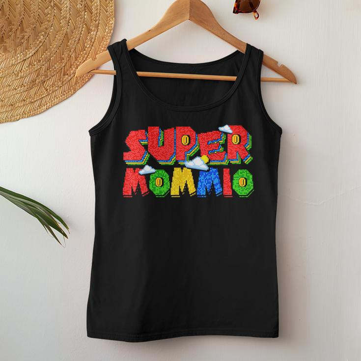 Gamer Mommio Super Mom From Kids Women Tank Top Unique Gifts