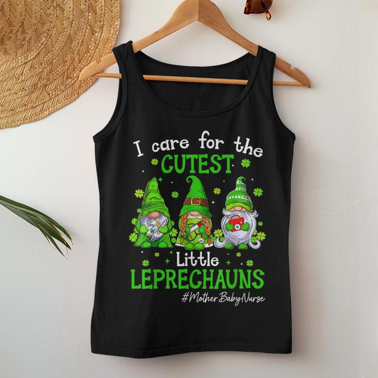 Gnomes Mother Baby Nurse St Patricks Day Leprechauns Women Tank Top Basic Casual Daily Weekend Graphic Personalized Gifts