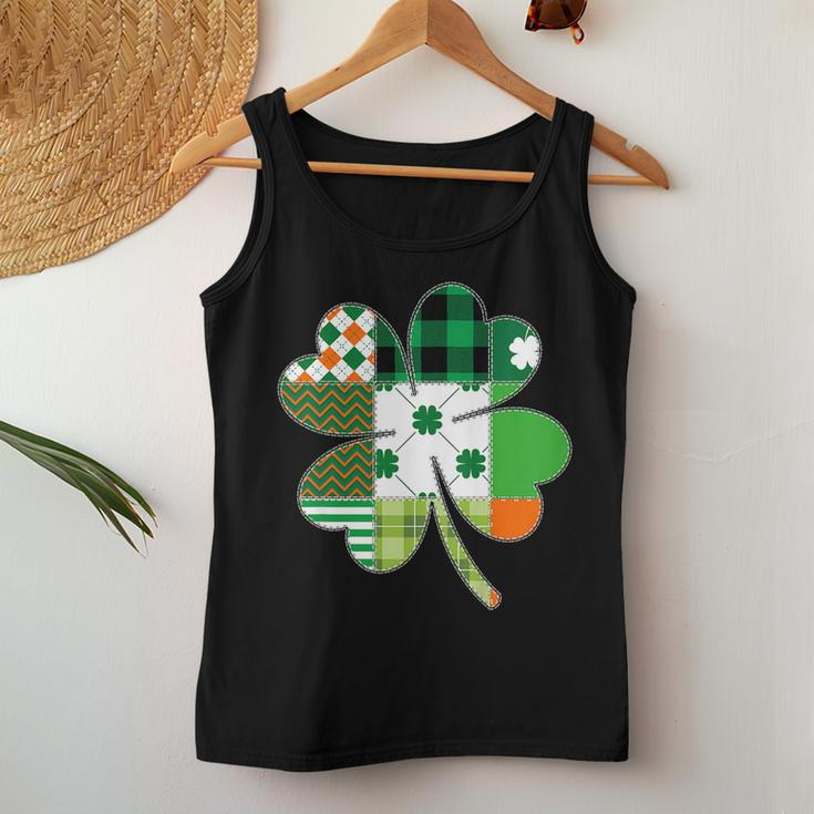 Green Plaid St Patricks Day Shirt Girls Shamrock Womens Women Tank Top Unique Gifts