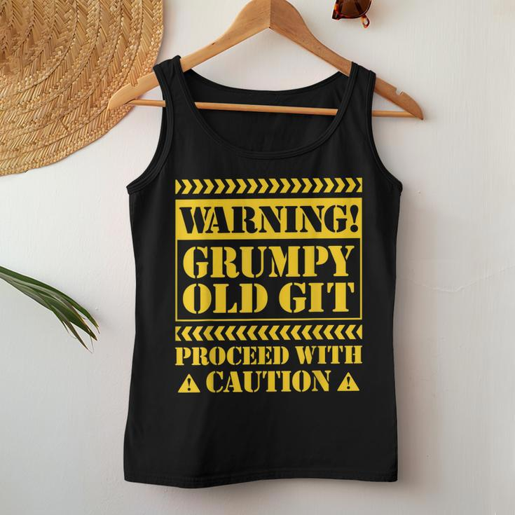 Grumpy Old GitFor Men Sarcastic Fathers Day Women Tank Top Unique Gifts