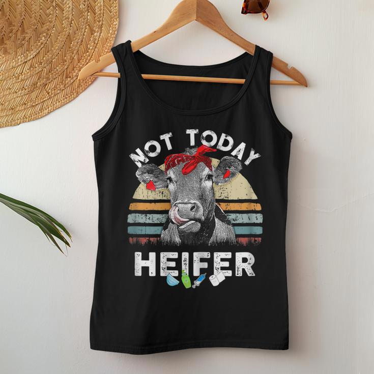 Heifer Coffee Liking Graphic Plus Size Vintage Women Tank Top Unique Gifts
