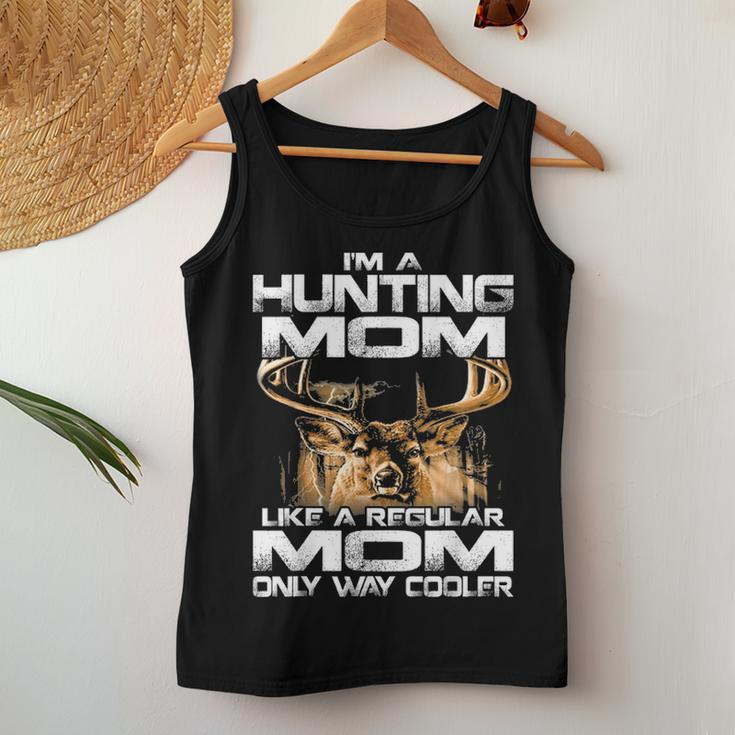 Im A Hunting Mom Like A Regular Mom Only Way Cooler Women Tank Top Basic Casual Daily Weekend Graphic Funny Gifts