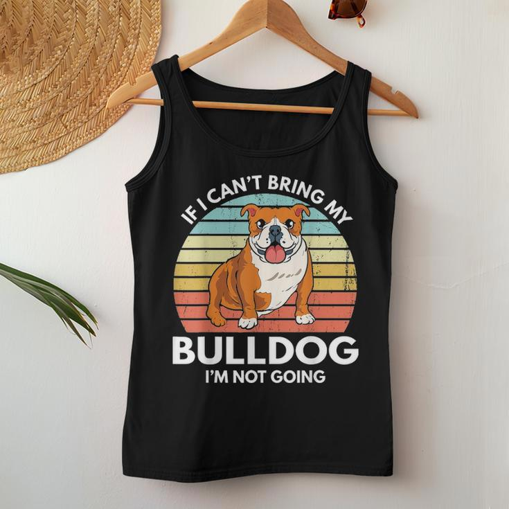 Just A Girl Who Loves Bulldogs Funny Bulldog Mom Dog Mom Women Tank Top Basic Casual Daily Weekend Graphic Funny Gifts