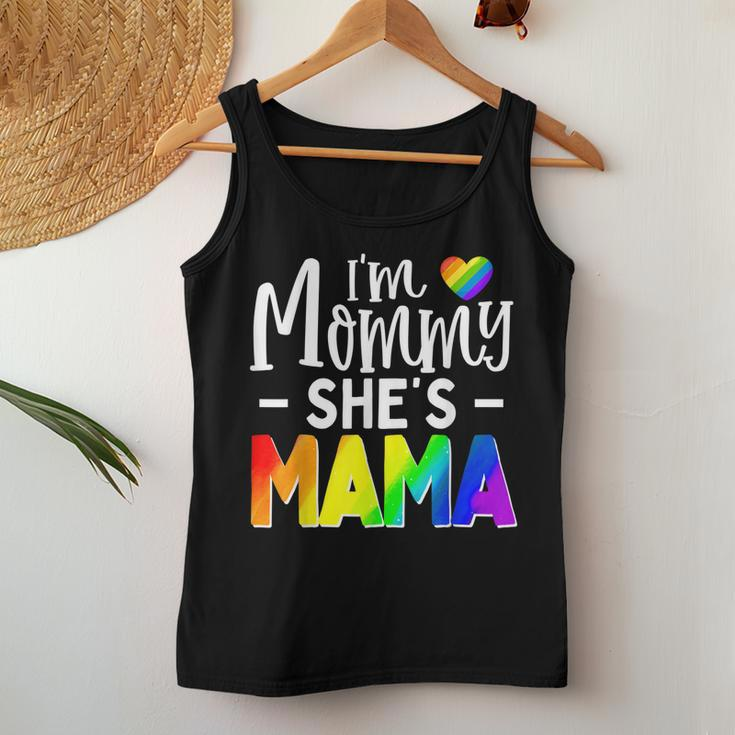 Lesbian Mom Gay Pride Im Mommy Shes Mama Lgbt Women Tank Top Unique Gifts