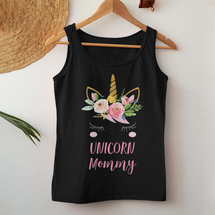 Mom Of The Birthday Girl Shirt Unicorn Mommy Shirt Women Tank Top Unique Gifts