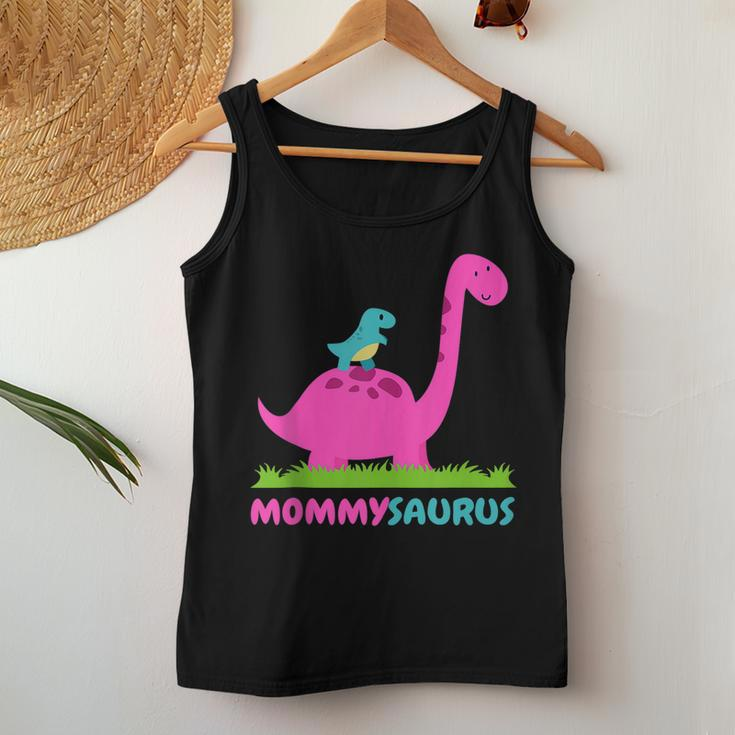 Mommysaurus Dinosaur Mommy Mama Saurus Women Tank Top Unique Gifts