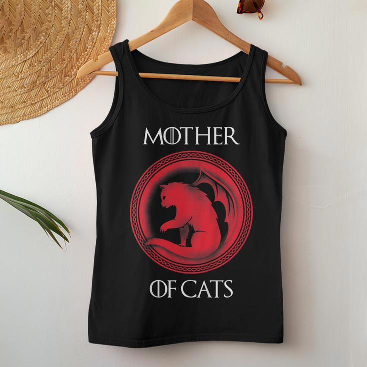 Mother Of Cats Shirt Idea For Mom Wife Her Women Tank Top Unique Gifts