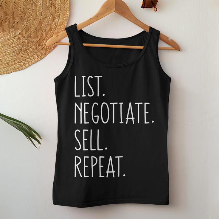 For Real Estate Agent Broker Woman Realtor Sister Women Tank Top Unique Gifts