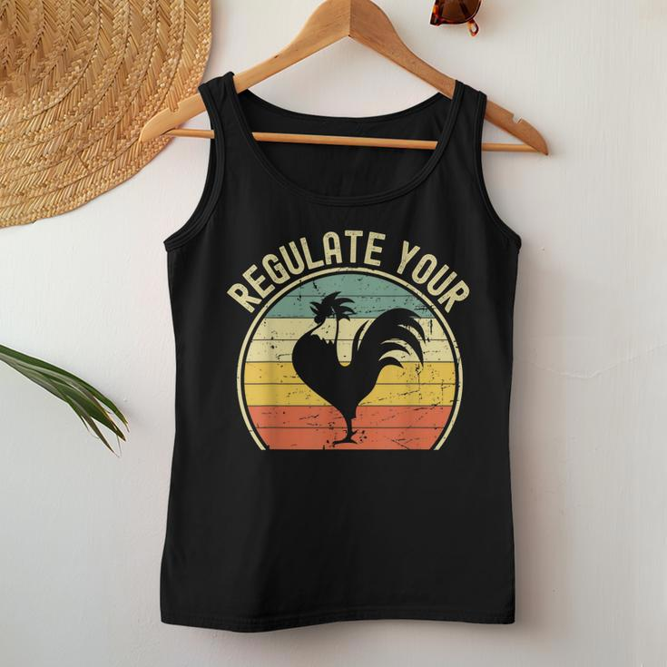 Regulate Your Chicken Pro Choice Feminist Womens Right Women Tank Top Unique Gifts
