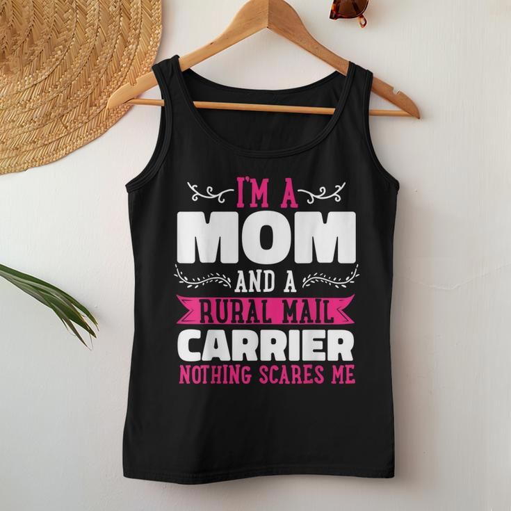 Rural Carriers Mom Mail Postal Worker Postman Mothers Day Women Tank Top Basic Casual Daily Weekend Graphic Personalized Gifts