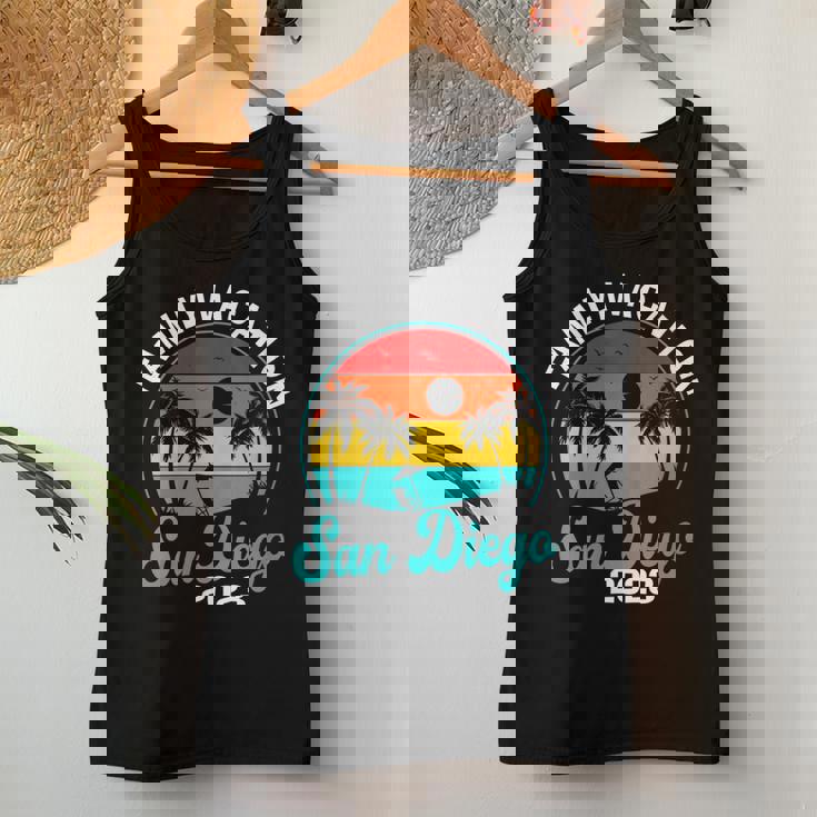 Womens San Diego Family Vacation 2023 Trip Matching Summer Beach Women Tank Top Unique Gifts