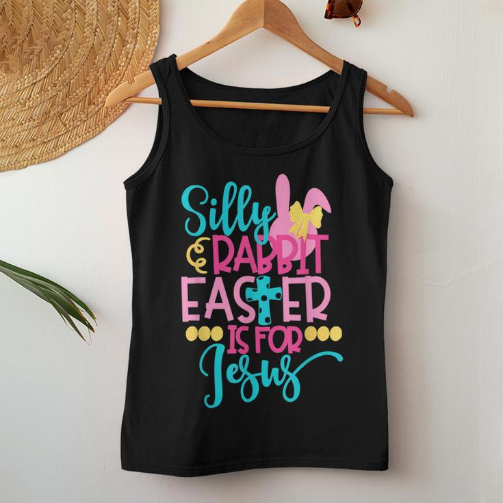 Silly Rabbit Easter Is For Jesus Christians Easter Women Tank Top Unique Gifts