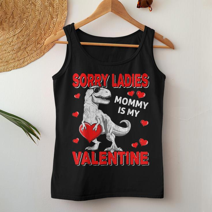Sorry Ladies Mommy Is My Valentine Day For Boys Funny V3 Women Tank Top Basic Casual Daily Weekend Graphic Funny Gifts