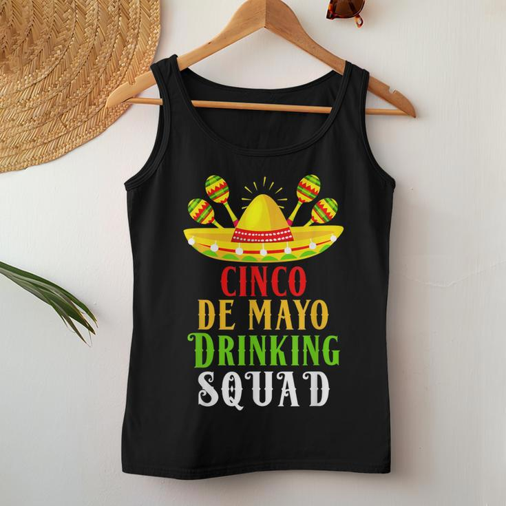 Tequila Squad Drinking Cinco De Mayo Women Tank Top Unique Gifts