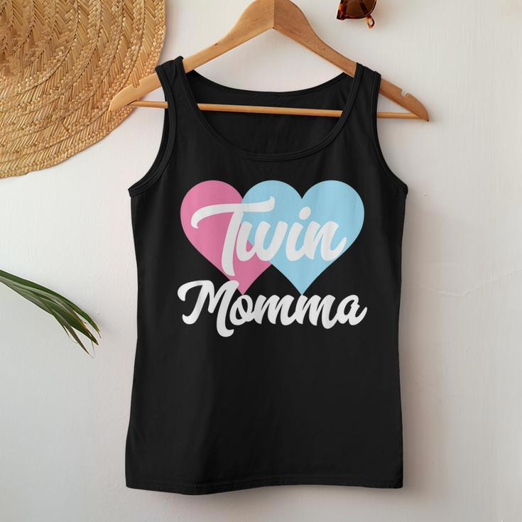 Twin Momma - Mothers Day Fraternal Twins Mom Gift  Women Tank Top Basic Casual Daily Weekend Graphic Personalized Gifts