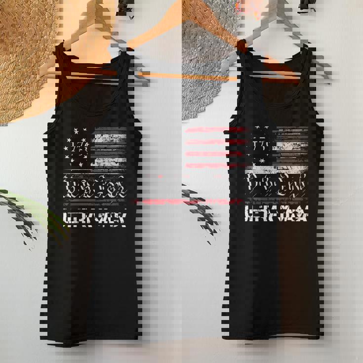 Womens Ultra Maga - We The People Proud Republican Usa Flag Women Tank Top Unique Gifts