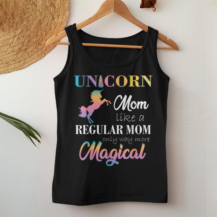 Unicorn Mom Like RegularShirts Women Women Tank Top Unique Gifts