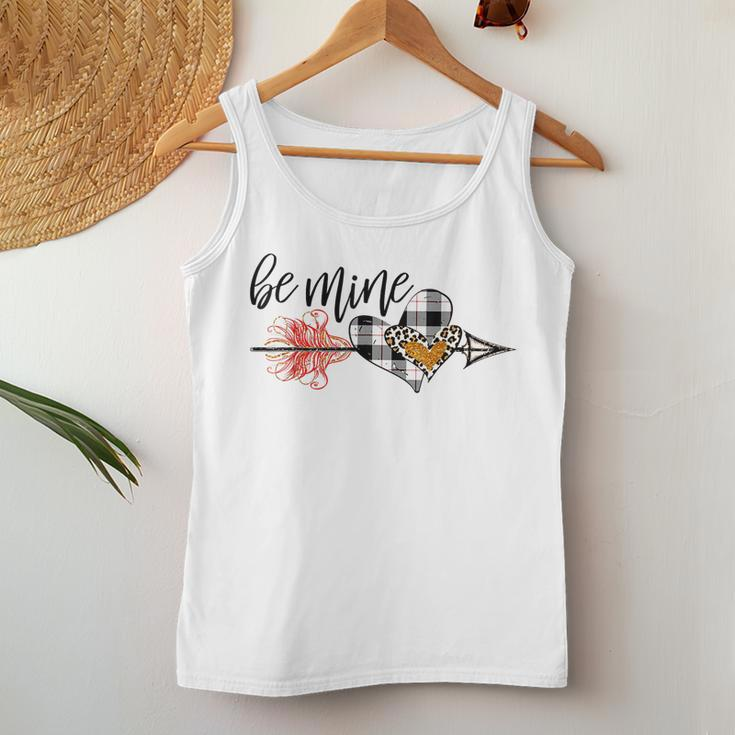 Be Mine Arrow Heart Valentines Day Matching Couple Men Women Women Tank Top Basic Casual Daily Weekend Graphic Funny Gifts