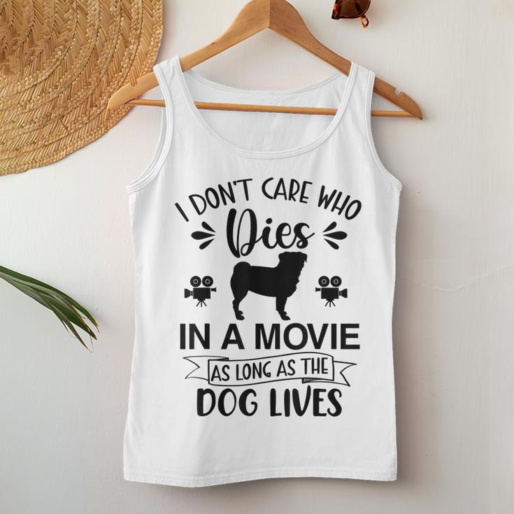 I Dont Care As Long As The Dog Lives Dog Mom Dad Dog Lover Women Tank Top Unique Gifts
