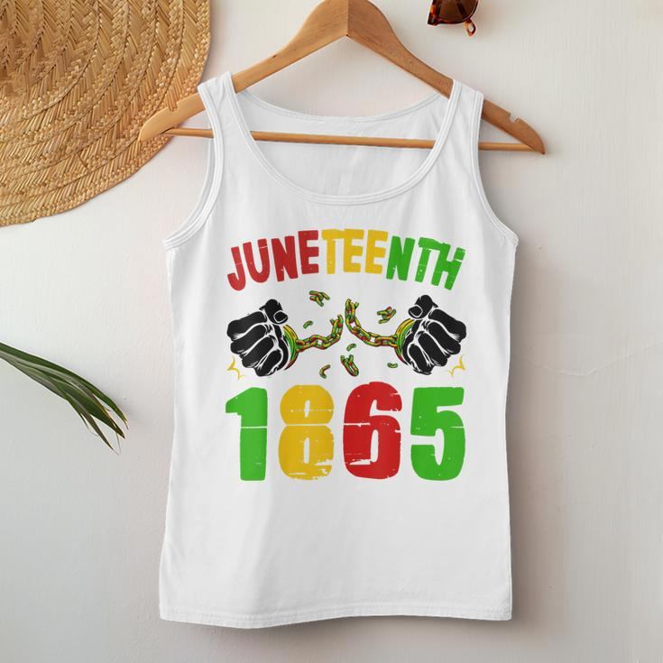 Junenth 19Th 1865 Pride Black African American Women Men Women Tank Top Unique Gifts