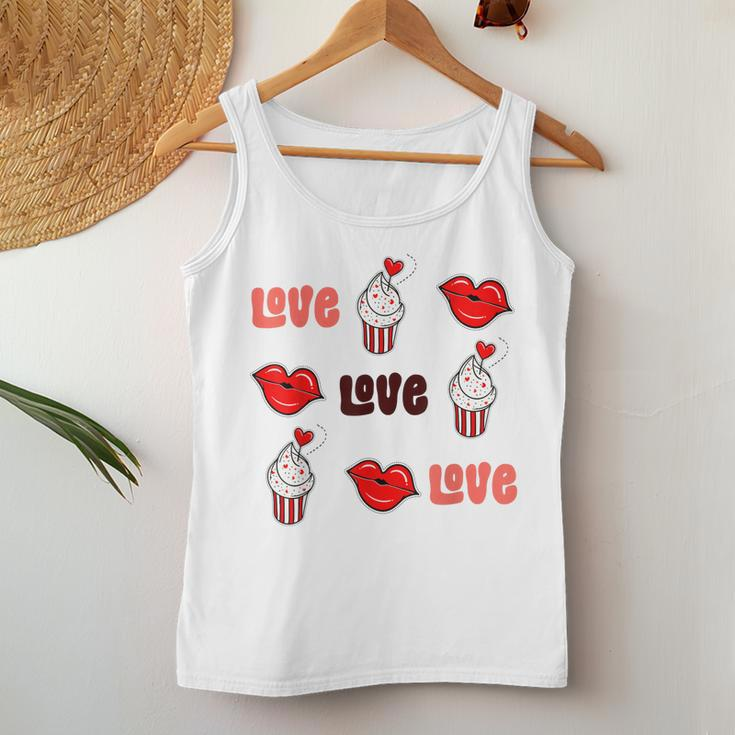 Love Happy Valentines Day Heart Couple Men Women Cute Women Tank Top Basic Casual Daily Weekend Graphic Funny Gifts